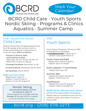BCRD Programs for Kids!